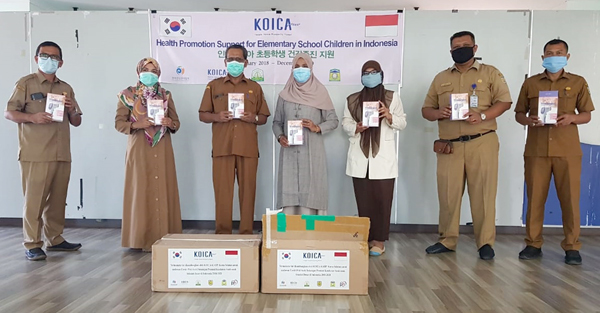 한국건강관리협회는 인도네시아 아체주 반다아체 및 아체베사르 지역 초등학교에 화장실과 개수대 설치를 지원하는